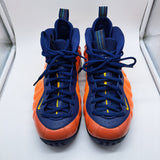 Foamposite One Blue Void Rugged Orange - size 9.5
