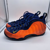 Foamposite One Blue Void Rugged Orange - size 9.5