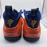 Foamposite One Blue Void Rugged Orange - size 9.5