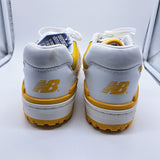 New Balance 550 Sea Salt Varsity Gold - size 10.5