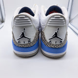 Jordan 3 UNC - size 9.5