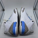 Jordan 3 UNC - size 9.5