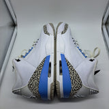 Jordan 3 UNC - size 9.5