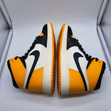 Jordan 1 Yellow Toe - size 7y