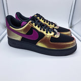 Nike AF1 Low LV8 Glam Rock Black Bold Berry - size 10.5