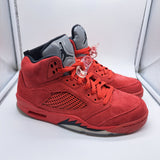 Jordan 5 Red Suede - size 9.5