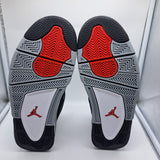 Jordan 4 Black Canvas - size 10