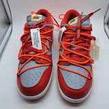 Nike Dunk Low Off-White University Red - size 9.5