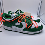 Nike Dunk Low Off-White Pine Green - size 9.5