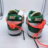 Nike Dunk Low Off-White Pine Green - size 9.5