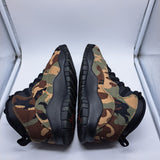 Jordan 10 Woodland Camo  - size 8.5