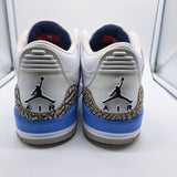 Jordan 3 UNC - size 10