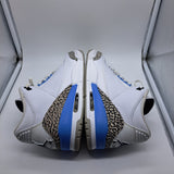 Jordan 3 UNC - size 10