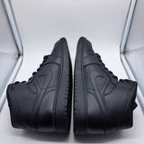 Jordan 1 Mid Triple Black - size 13