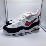Nike Air Max Uptempo 95 White Red Black - size 11