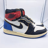 Jordan 1 Union Fragment Varsity Red Royal Blue - size 12