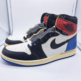 Jordan 1 Union Fragment Varsity Red Royal Blue - size 12