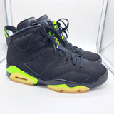 Jordan 6 Electric Green - size 9.5