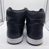 Jordan 1 Black Satin Gym Red - size 10.5