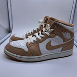 Jordan 1 Mid Tan Gum - size 10