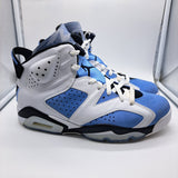 Jordan 6 UNC White - size 9