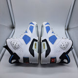 Jordan 6 UNC White - size 9