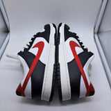 Nike Dunk Low Red Swoosh Panda - size 12