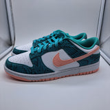 Nike Dunk Low Washed Teal - size 9.5