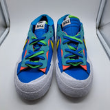 Nike Blazer Low Sacai Kaws Neptune Blue - size 10.5