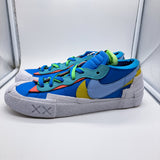 Nike Blazer Low Sacai Kaws Neptune Blue - size 10.5