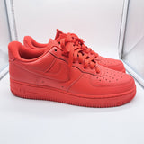 Nike AF1 Low Triple Red - size 10