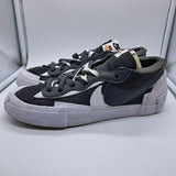 Nike Blazer Low Sacai Iron Grey - size 10.5