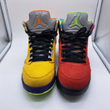 Jordan 5 What The - size 9