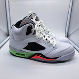 Jordan 5 Poison Green - size 9.5