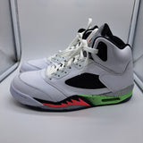 Jordan 5 Poison Green - size 9.5