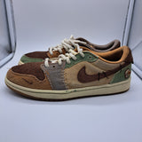 Jordan 1 Low Zion Williamson Voodoo - size 8.5