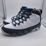 Jordan 9 Flint Grey French Blue - size 11