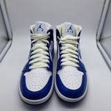 Jordan 1 Mid Kentucky Blue - size 9.5w