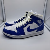 Jordan 1 Mid Kentucky Blue - size 9.5w