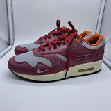 Nike Air Max 1 Patta Waves Maroon - size 10.5