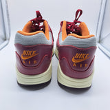 Nike Air Max 1 Patta Waves Maroon - size 10.5