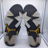 Jordan Flight Club 91 Black Metallic Gold - size 11.5