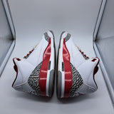 Jordan 3 Cardinal Red - size 8.5