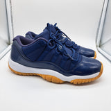Jordan 11 Low Midnight Navy - size 6.5y