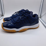 Jordan 11 Low Midnight Navy - size 6.5y