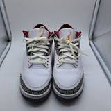 Jordan 3 Cardinal Red - size 9.5