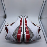Jordan 3 Cardinal Red - size 9.5
