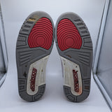 Jordan 3 Cardinal Red - size 9.5
