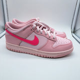 Nike Dunk Low Triple Pink - size 6.5y