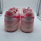 Nike Dunk Low Triple Pink - size 6.5y